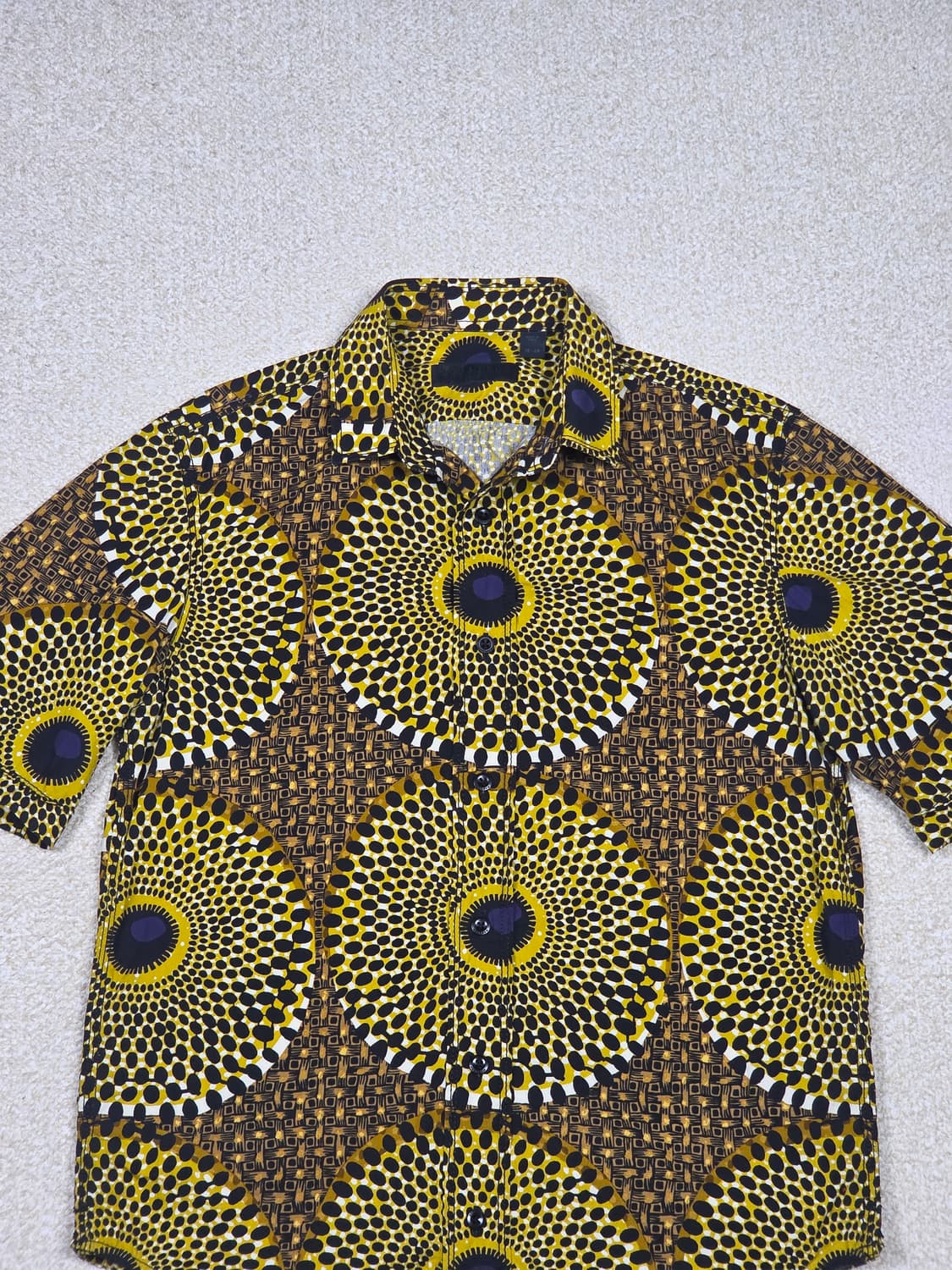 [버버리 프로섬] 기하학 서클 패턴 반팔 셔츠 | S00059 상품이미지2