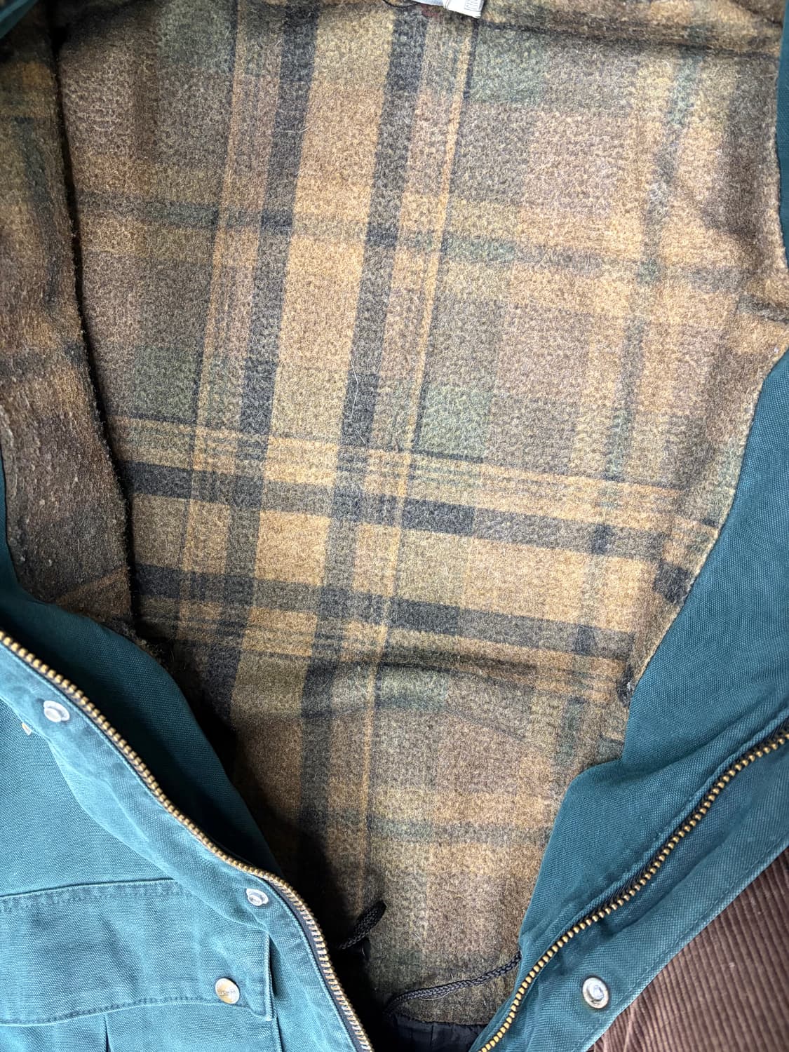 90s 칼하트 헌터그린 초어자켓 htg 상품이미지8