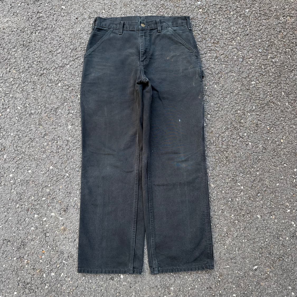 OG 칼하트 싱글니 B11 BLK 카펜터 팬츠 상품이미지2