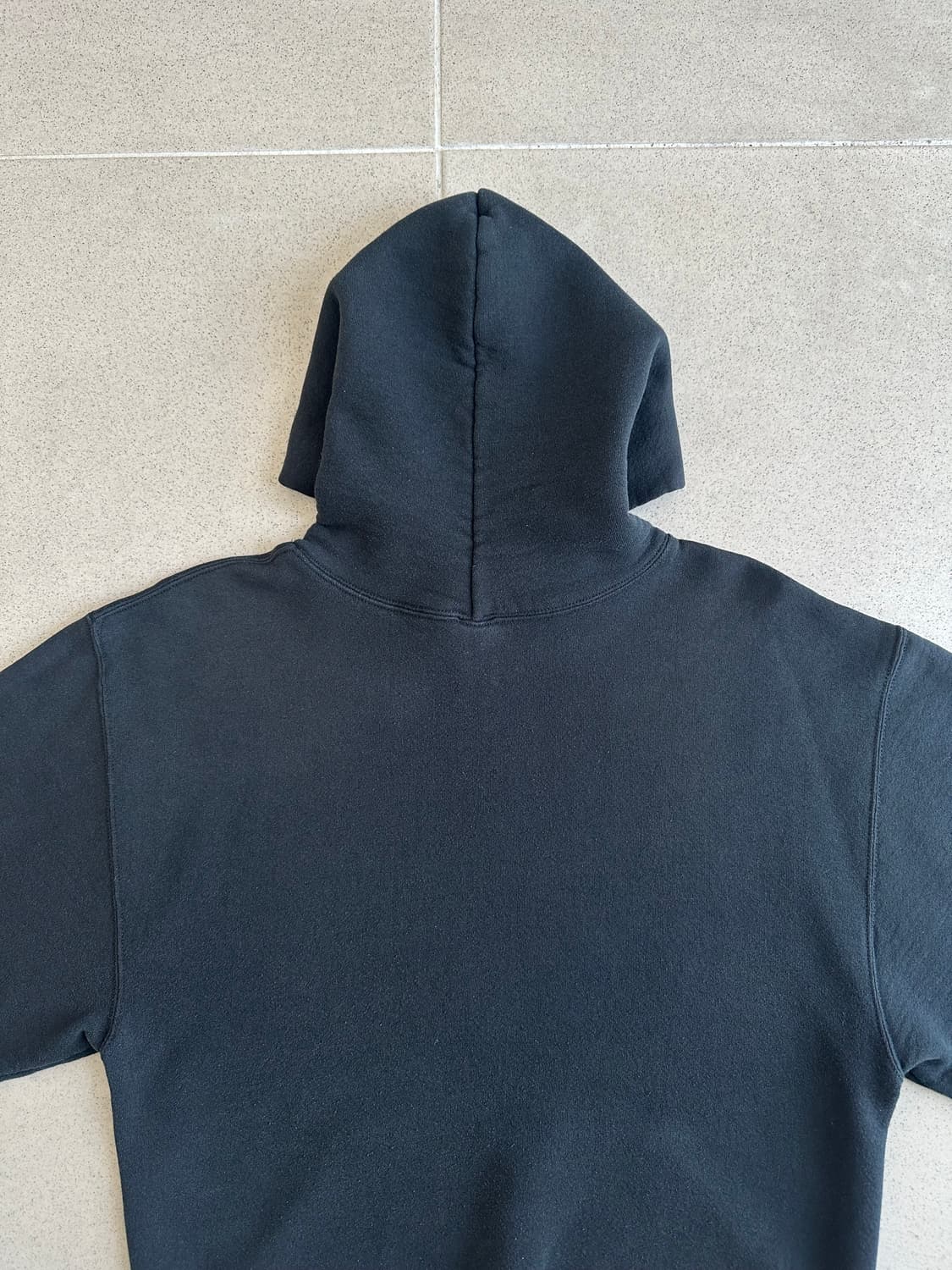 90s 빈티지 러셀 후드 블랙 M 상품이미지4