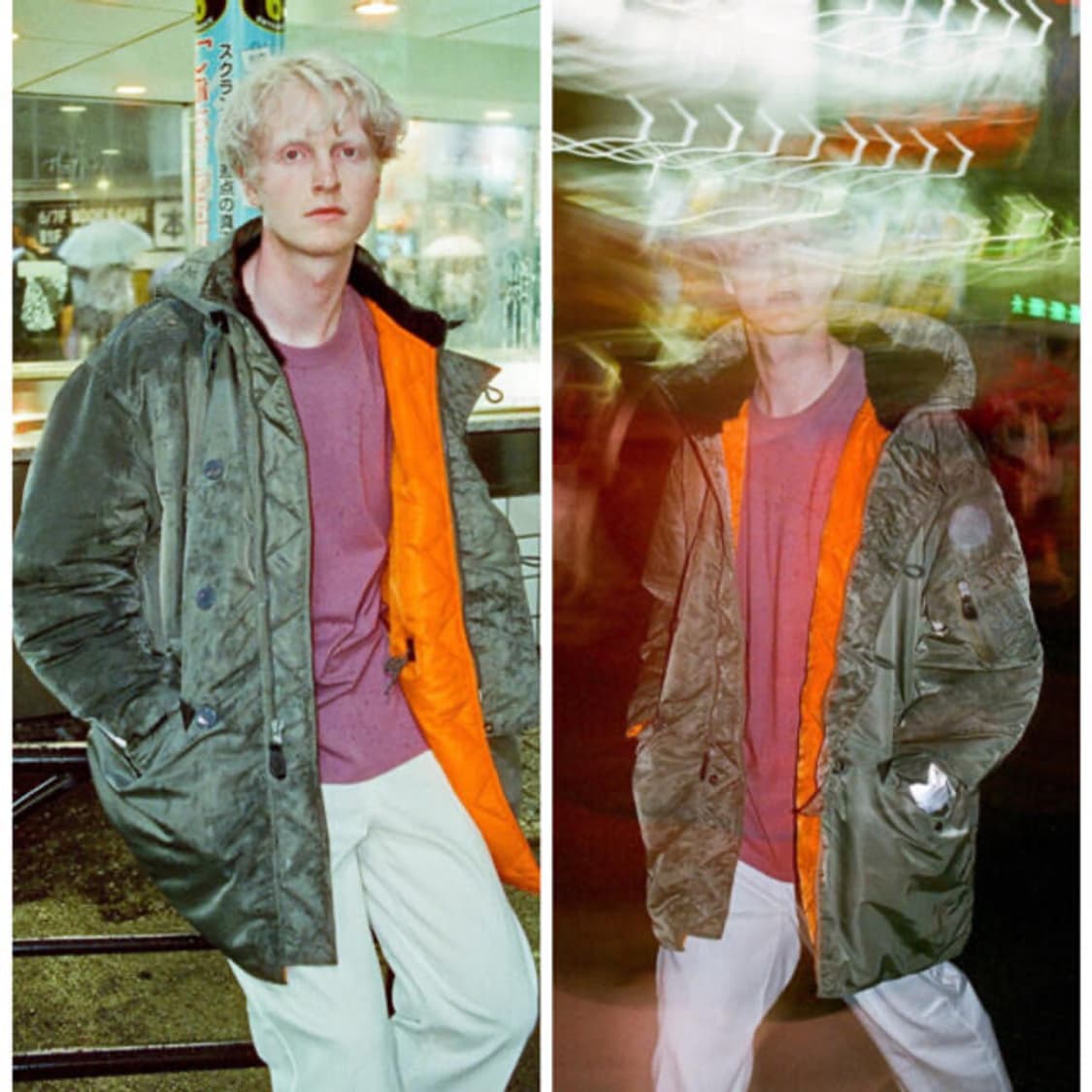 (L)버즈릭슨x빔즈x바이닐아카이브 N3B 자켓 파카 상품이미지3