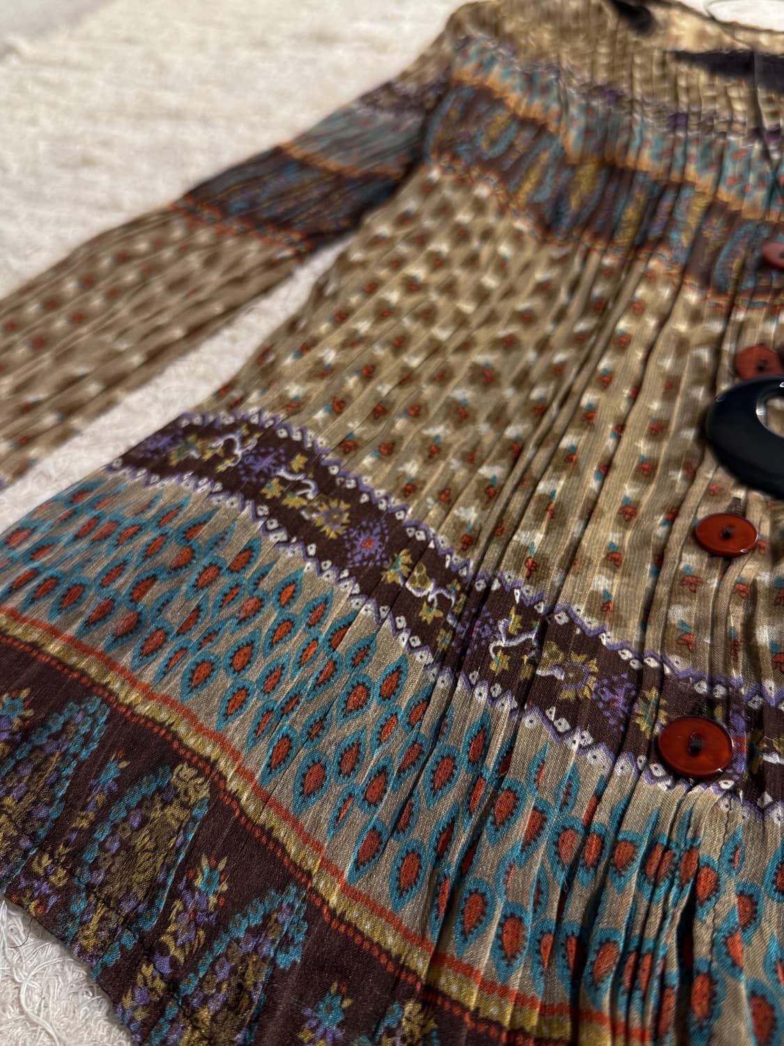 Ethnic See-through Button Cardigan 0259 상품이미지4