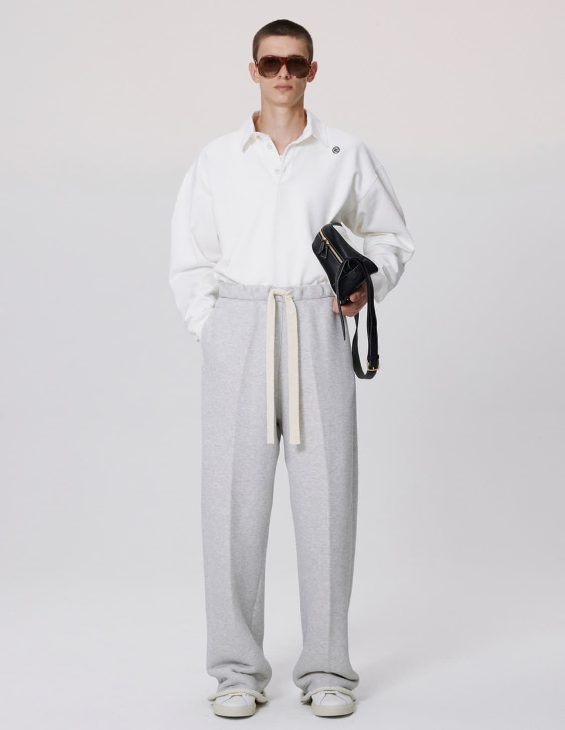 렉토 스웻팬츠 라이트그레이 상품이미지1