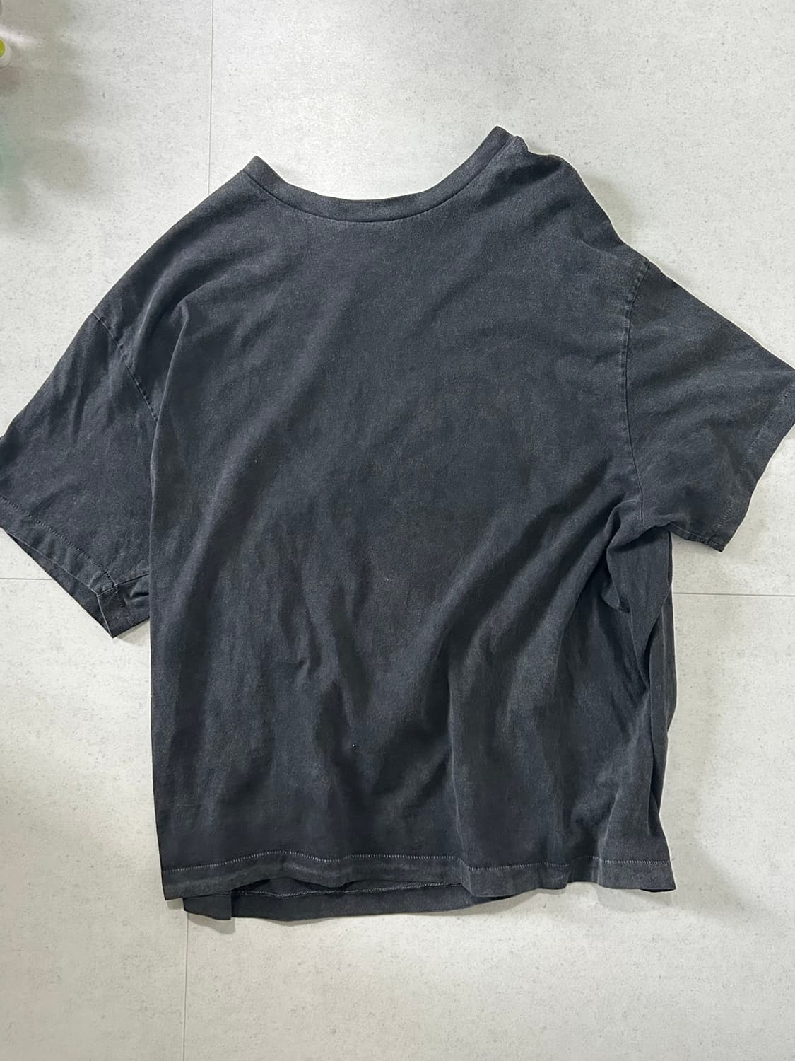 더 뤡코즈 블랭크 티셔츠 블랙 1 상품이미지1