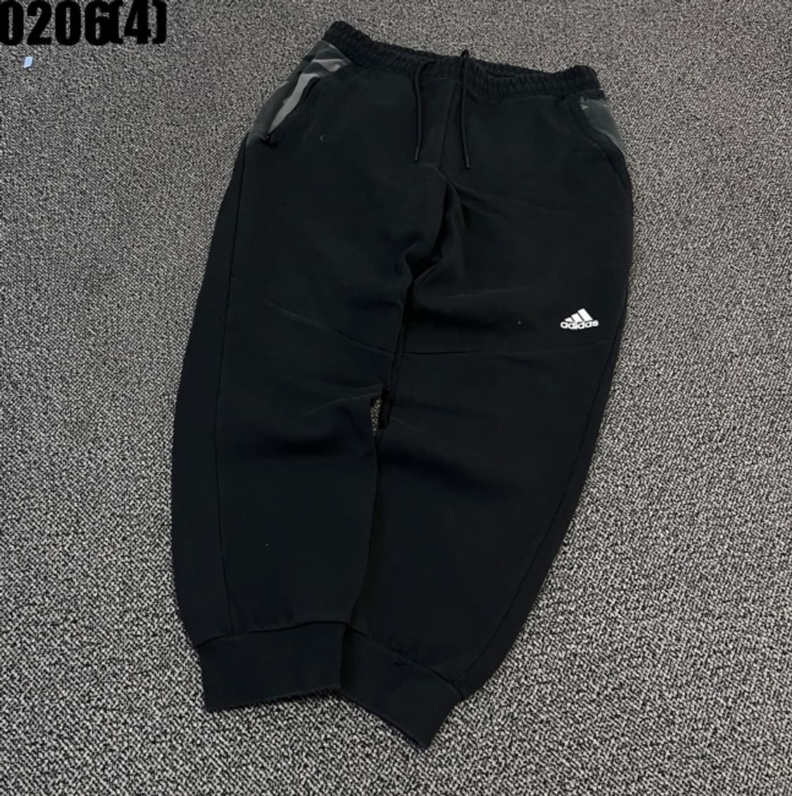 [XL] 아디다스 블랙 카모디테일 트레이닝 조거 팬츠 0206(4) 상품이미지1