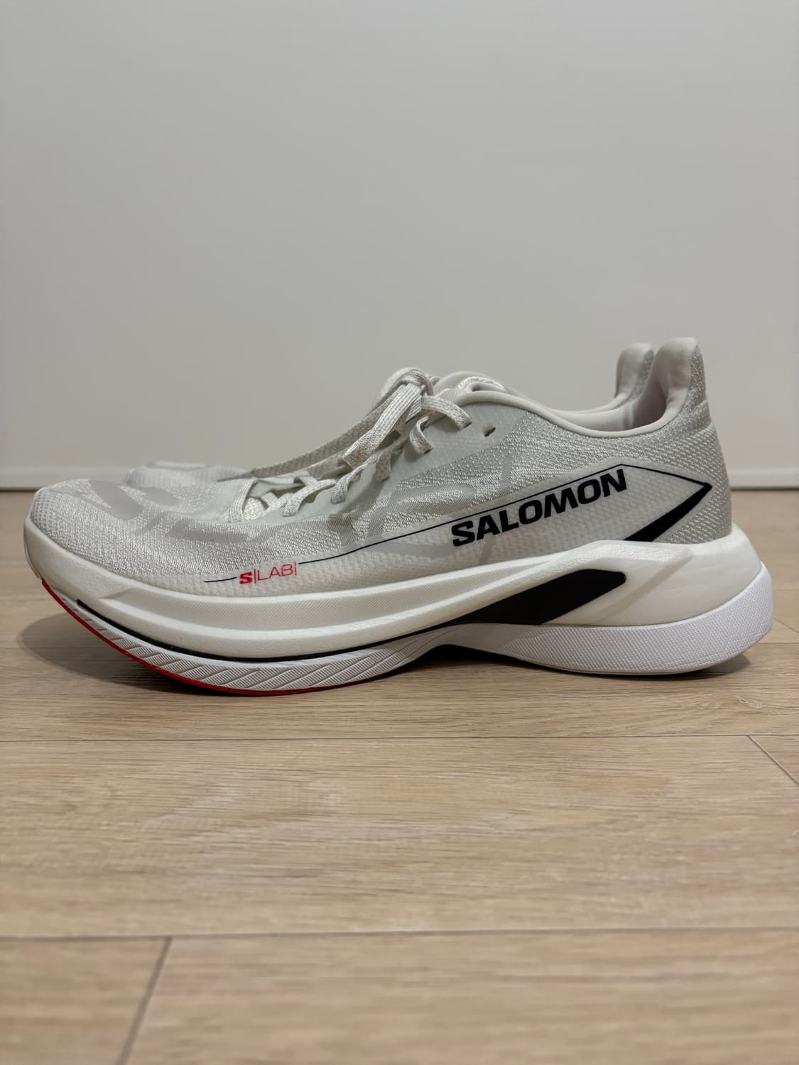 살로몬 / 카본화 S/LAB 스펙터 화이트 파이어리 레드 블랙 / 295 상품이미지2
