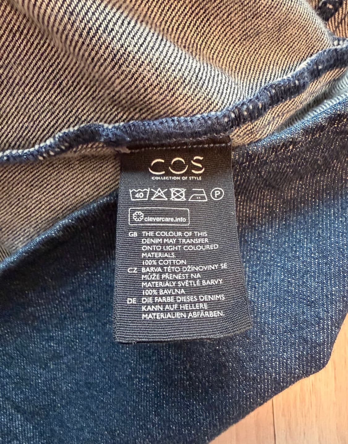 Cos Denim 셔츠자켓 상품이미지3