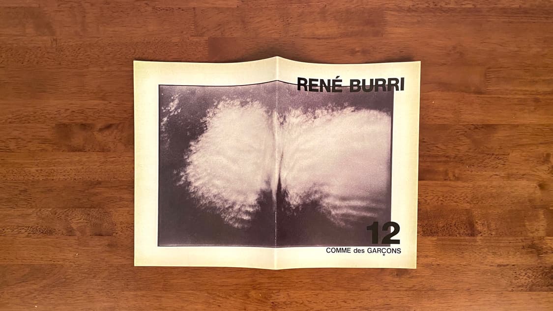꼼데가르송 × 르네 뷔리 DM 카탈로그 (12호) 상품이미지4