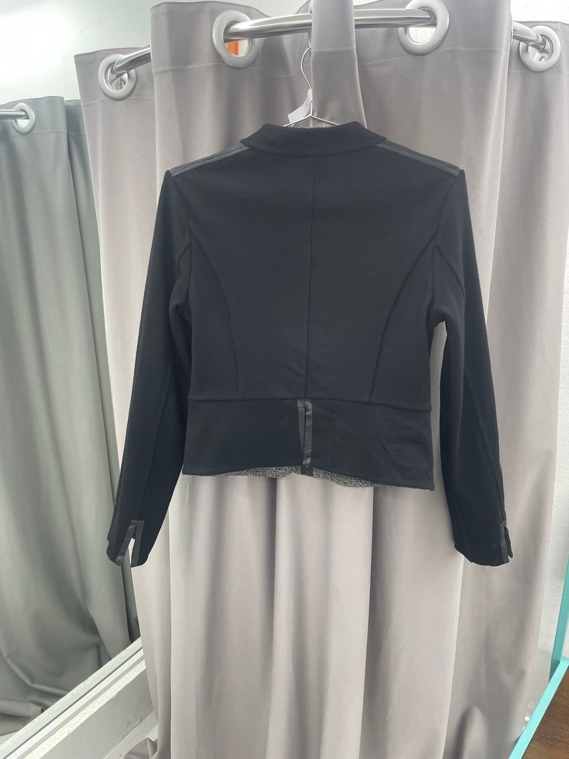 칼라거펠트 울 실크 캐시미어 리버시블 블레이져 상품이미지3