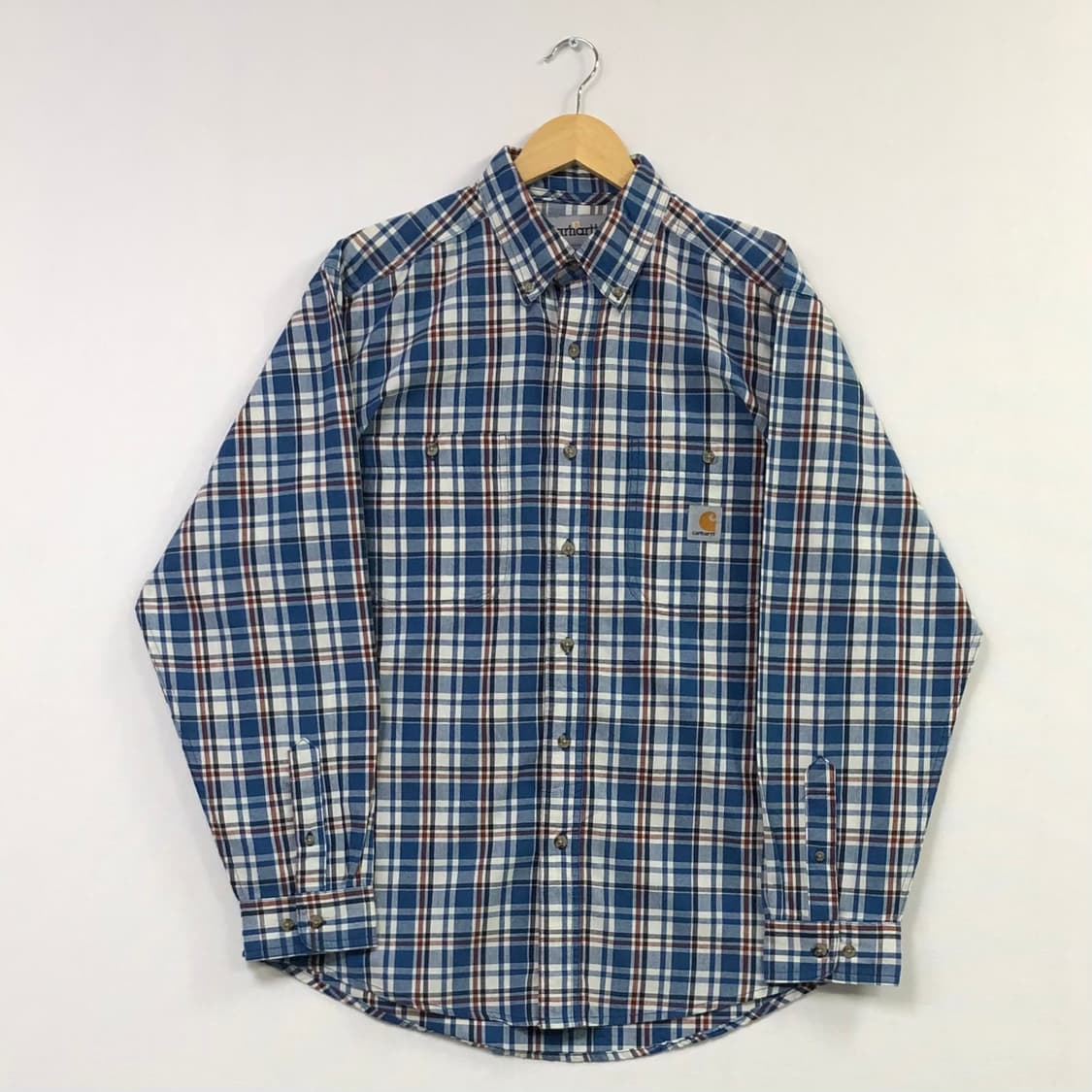 105 칼하트 체크 워크 셔츠 상품이미지2