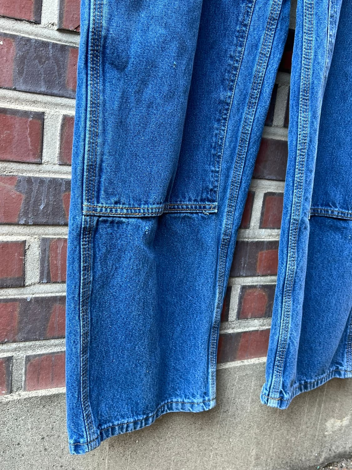 10's [36x30] 칼하트 더블니 데님 워크팬츠 미제 원단 상품이미지6