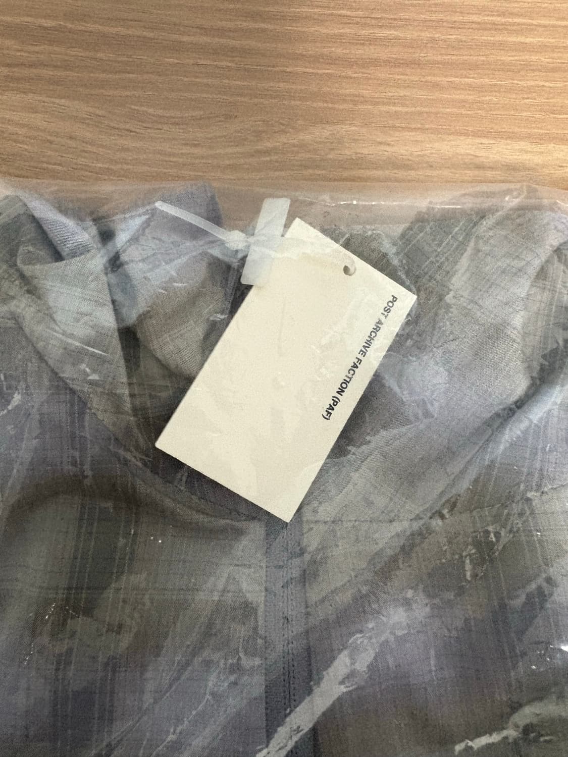 [XL, 새제품] PAF 파프 러너자켓 그레이 블루 상품이미지3