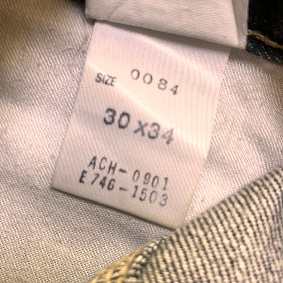 칼하트 0084 블랙진 데님팬츠 30X34 상품이미지6