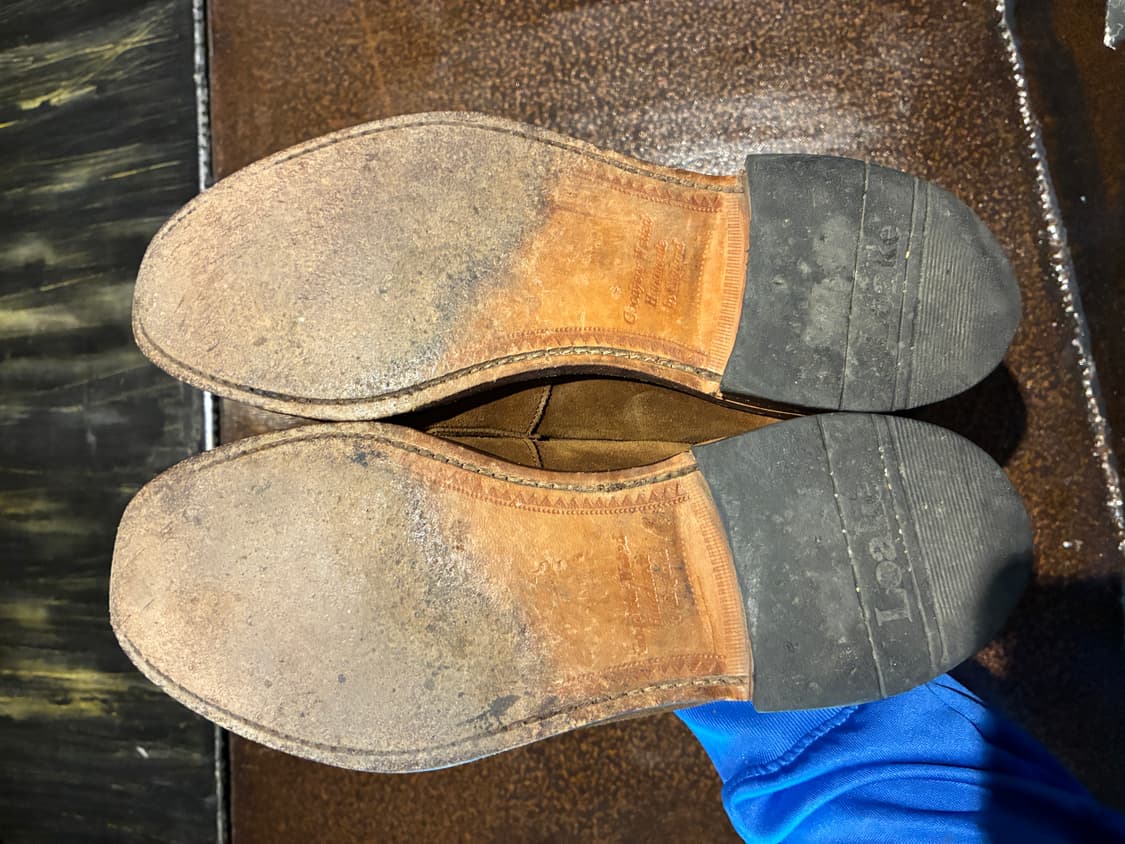 7.5) loake 로크 이튼 스웨이드 로퍼 상품이미지3