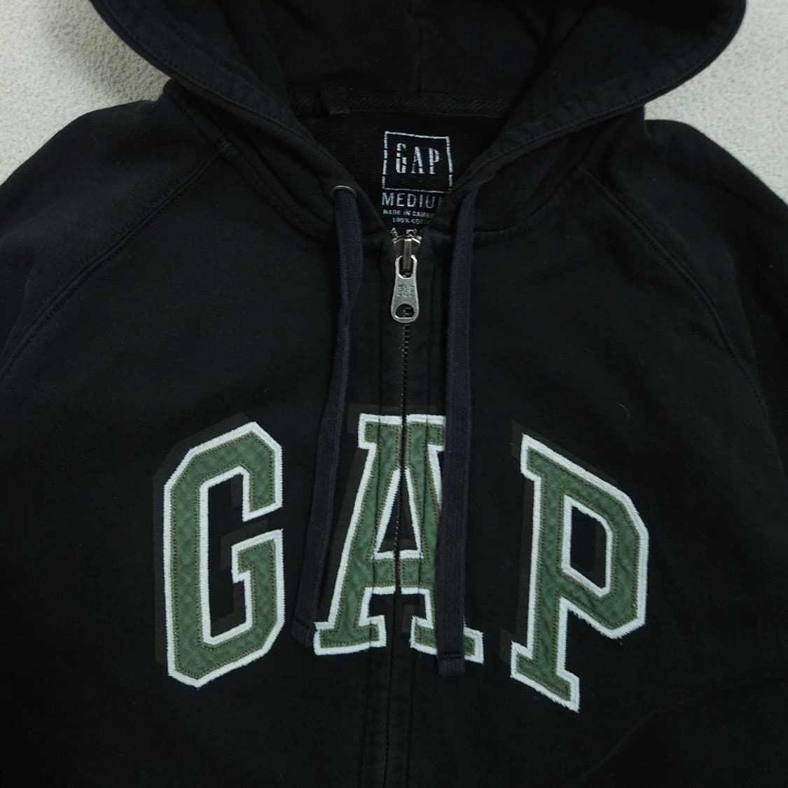 갭 빅로고 후드 집업 M 상품이미지2