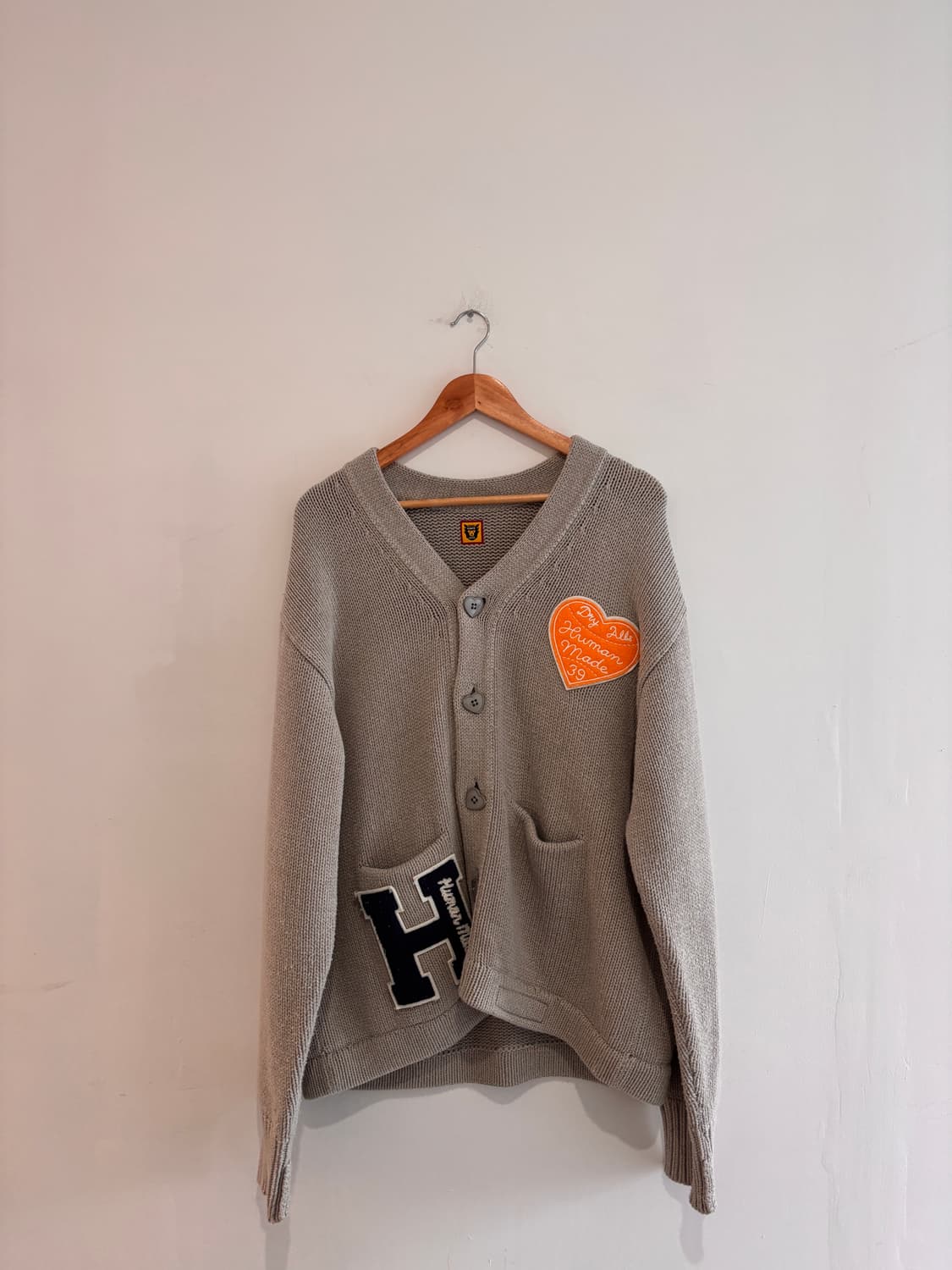 Humanmade low gauge knit cardigan 상품이미지1