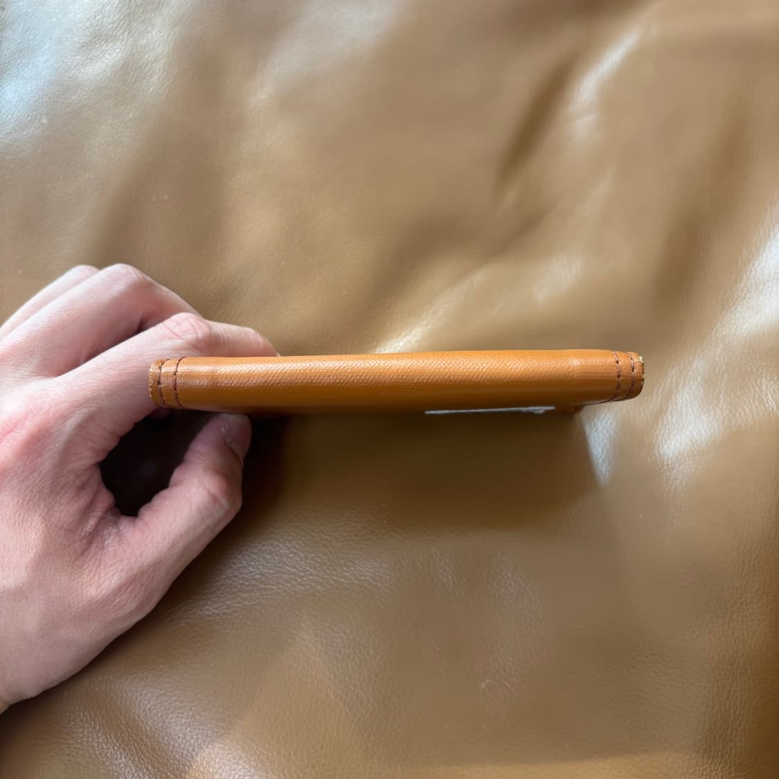 PORTER 포터 덕 카드 케이스 지갑 월렛 카멜 상품이미지10