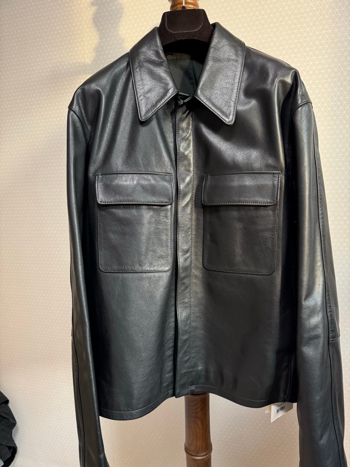 르메르 카우레더 블루종  상품이미지1