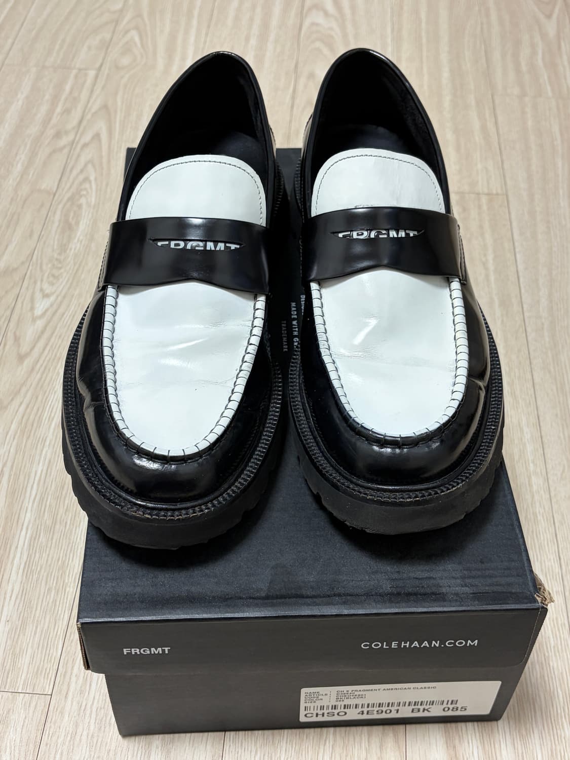 콜한 프라그먼트 스펙테이터 로퍼 265(US8.5) 상품이미지2