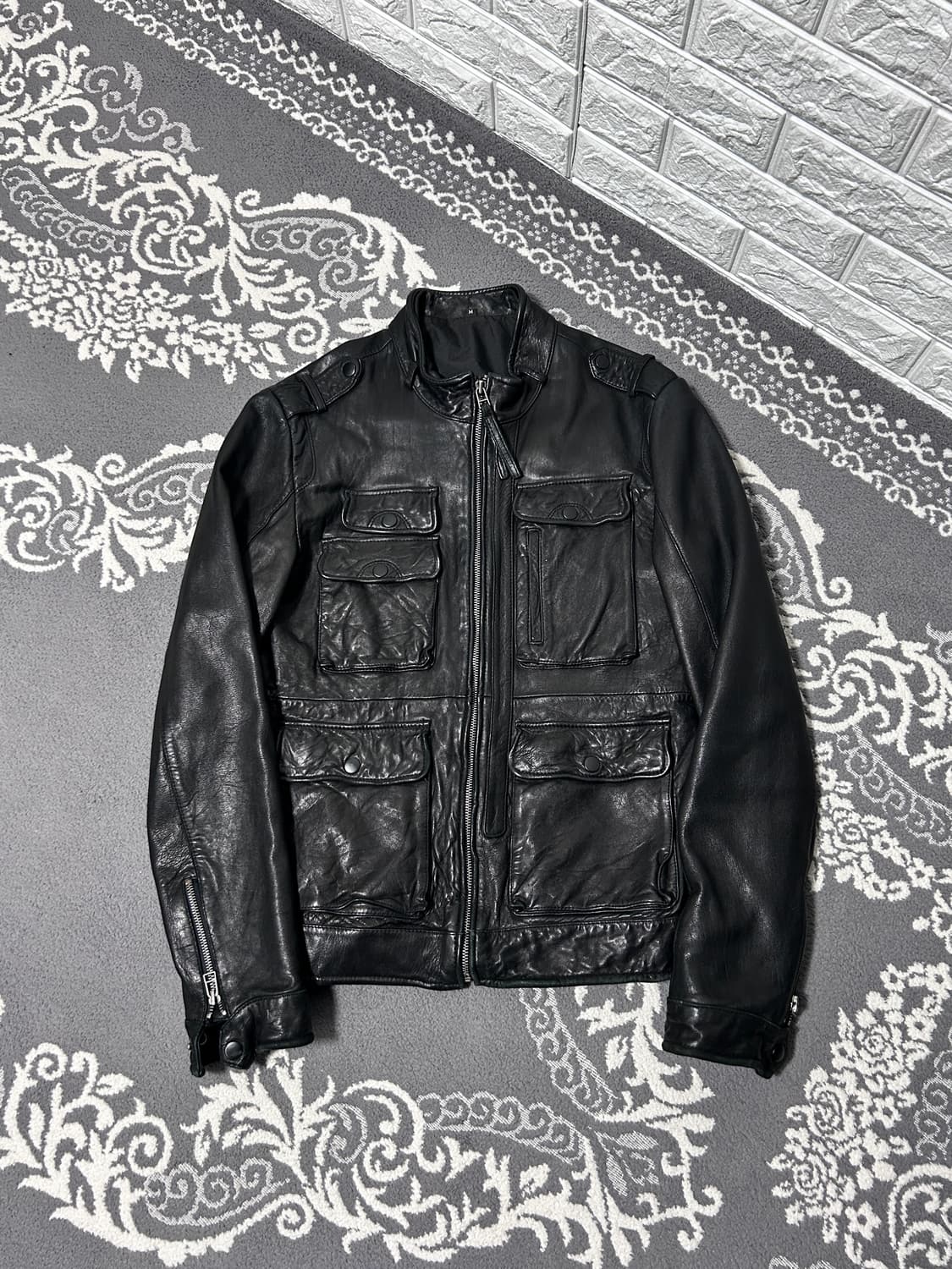 유틸리티 이탈리안 램스킨 자켓 상품이미지4