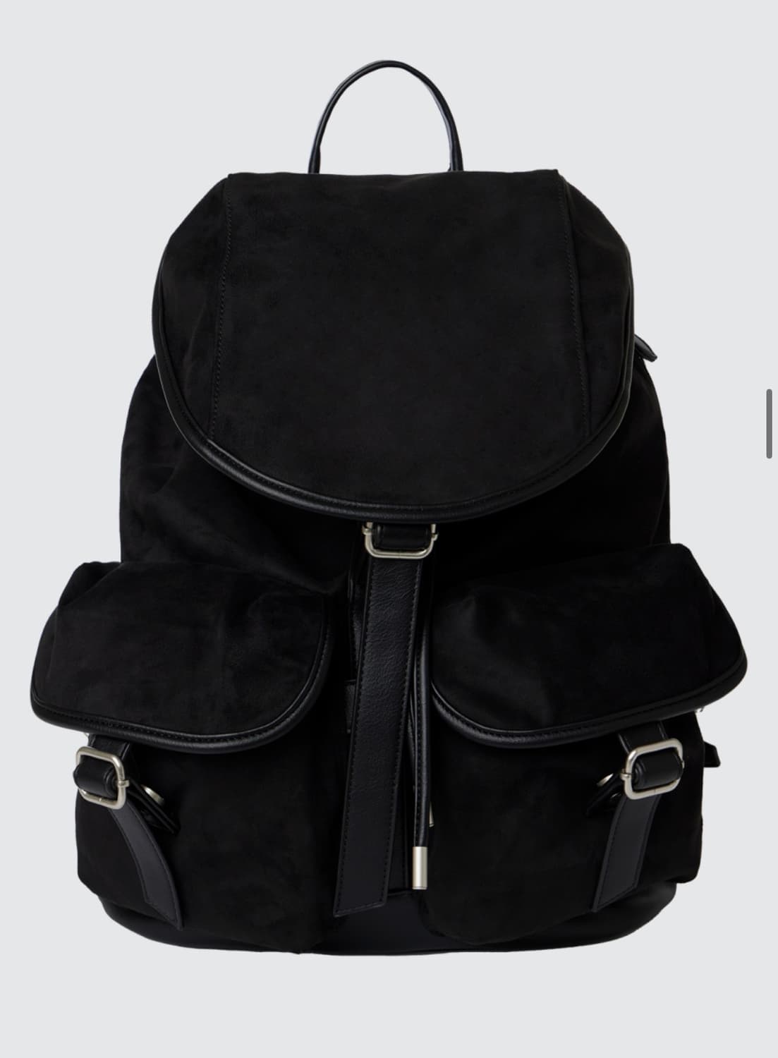 르아브 앨버트 스웨이드 럭색 블랙 상품이미지3