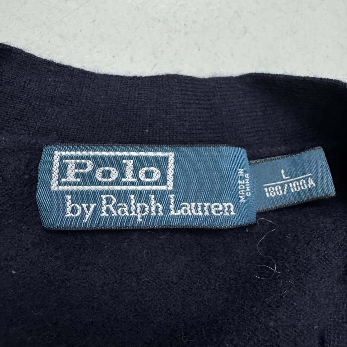 폴로 포니 엘보우 레더 패치 니트 가디건 상품이미지5