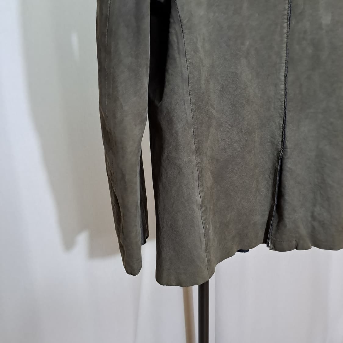 (택포) 코오롱시리즈 누벅 양가죽 모 안감 블레이저 105 B492 상품이미지7