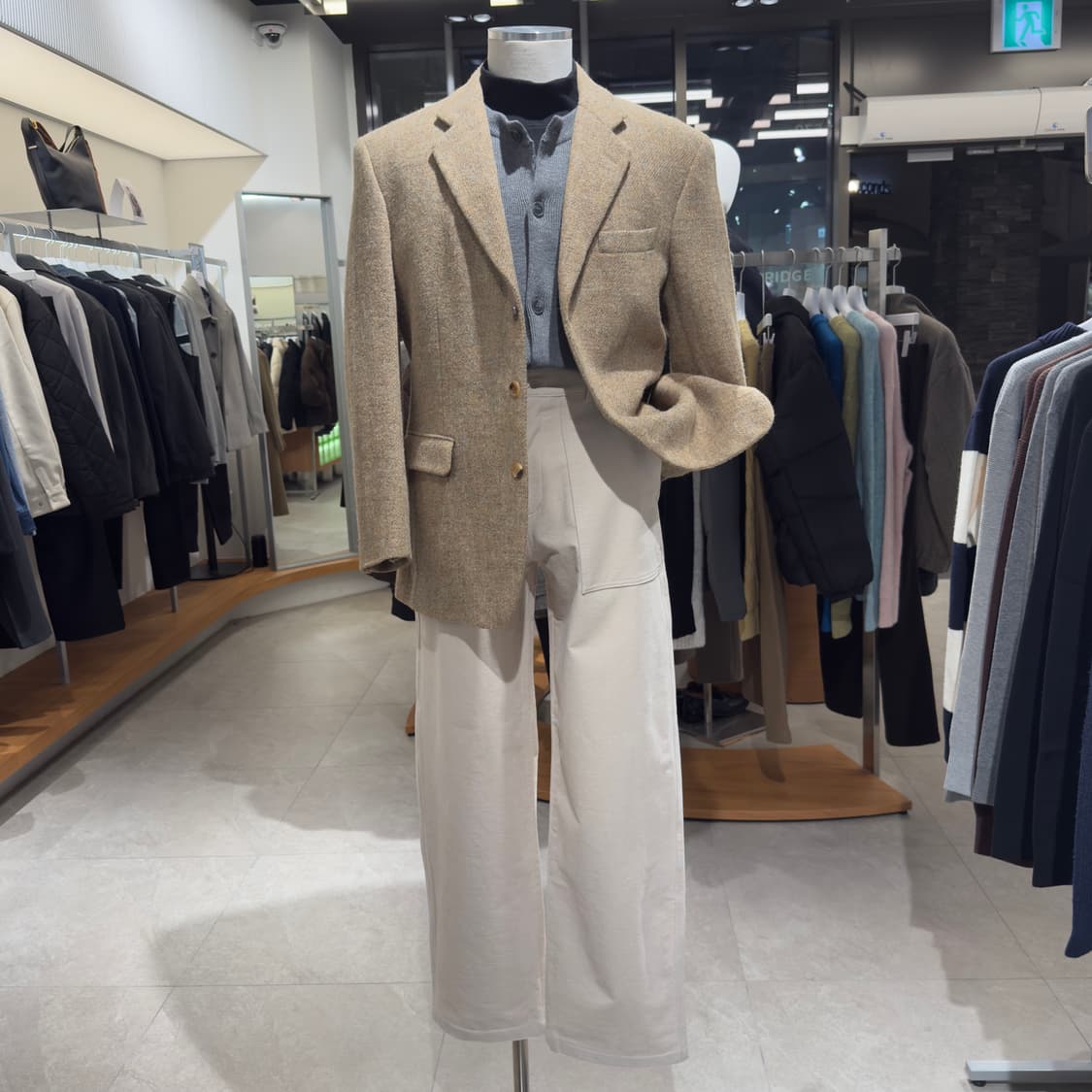 Made in Japan Kent & Curwen Ltd. 트위드 자켓 상품이미지1