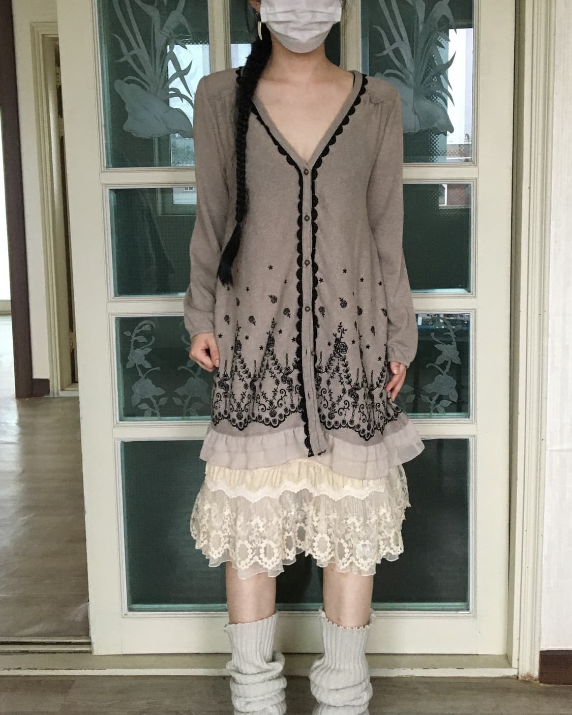 Axes femme knit cardigan 상품이미지8