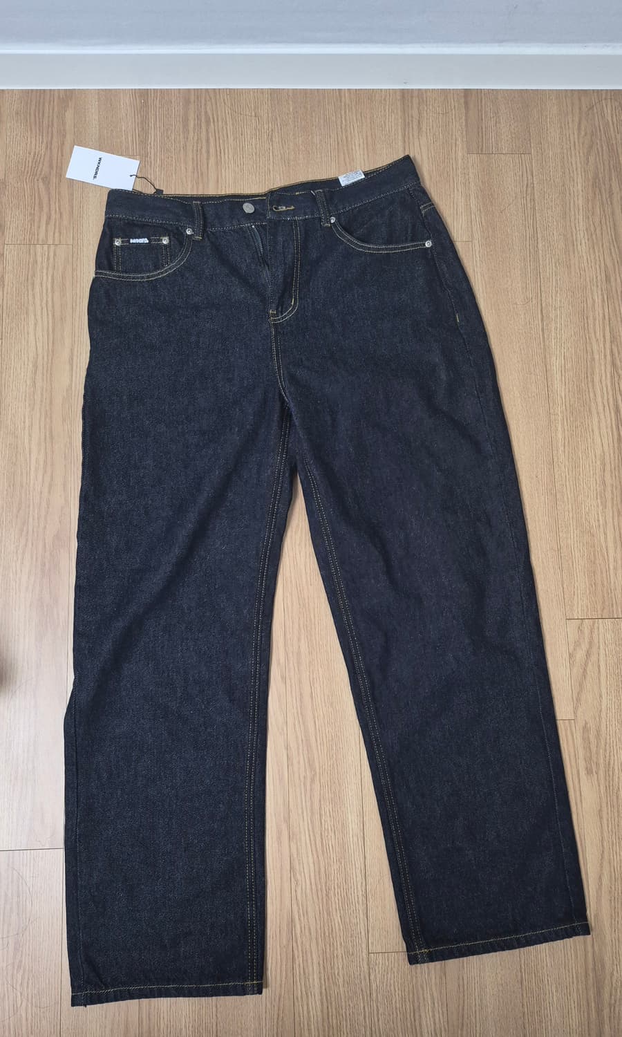 위캔더스 g로고 레귤러 데님 L 상품이미지2