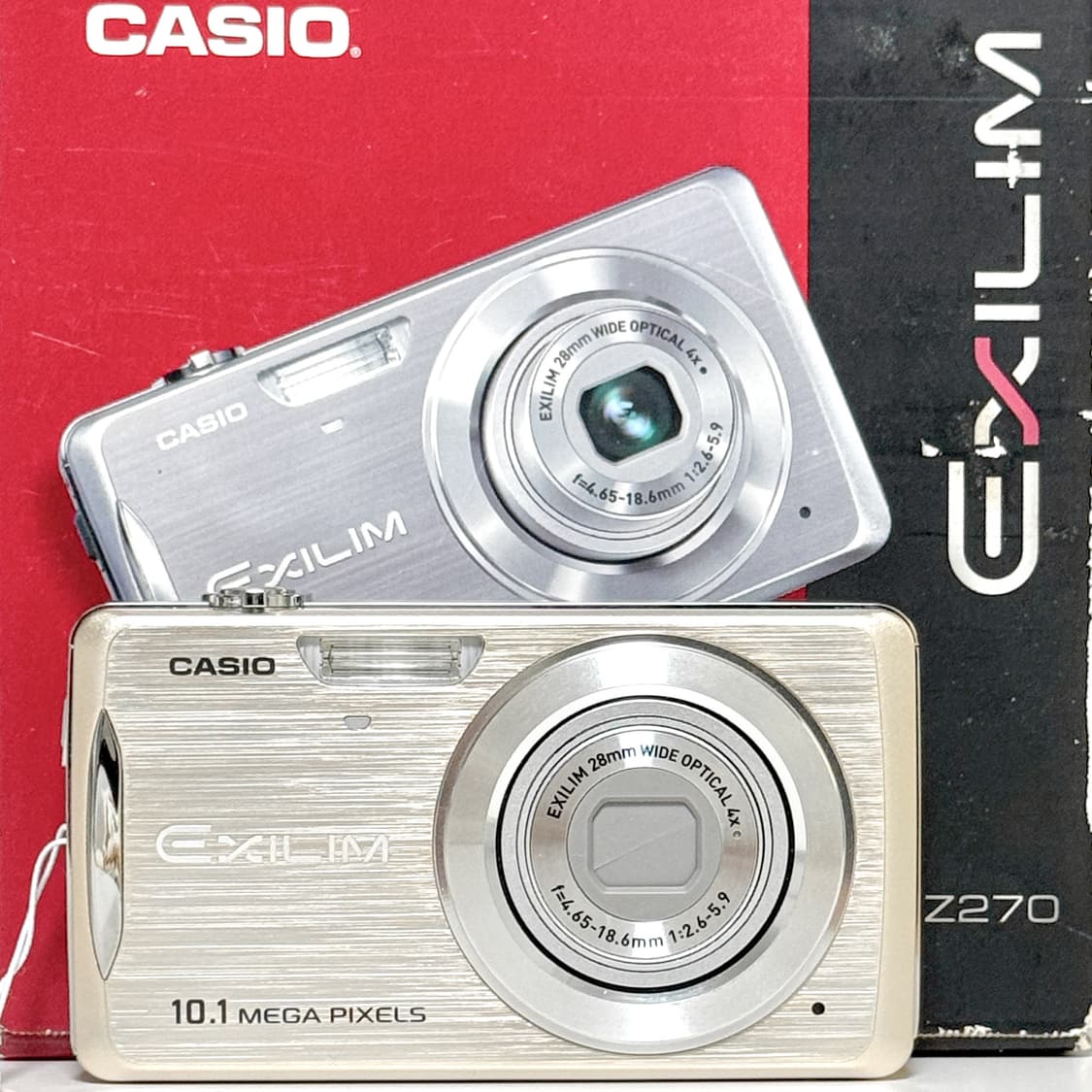 카시오 엑슬림 Z270 샴페인골드 빈티지디카 상품이미지5