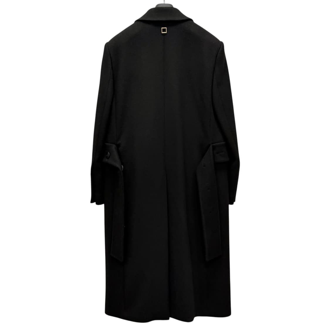 우영미 피크드 라펠 더블 코트 (95)  상품이미지4