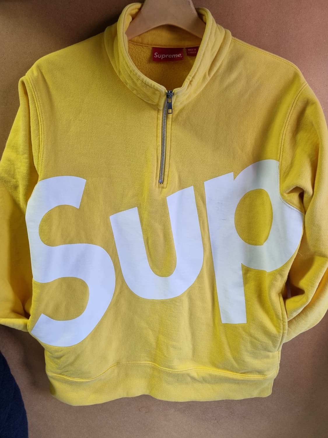 슈프림 맨투맨 반집업 아노락  상품이미지1