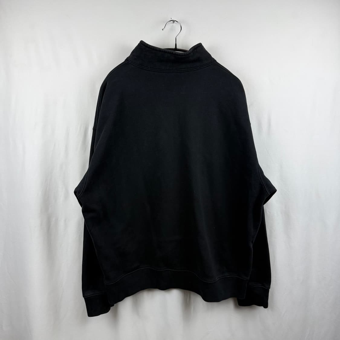 (2XL) 나이키 NRG 솔로 스우시 헤비 웨이트 하프집 맨투맨 블랙 상품이미지6