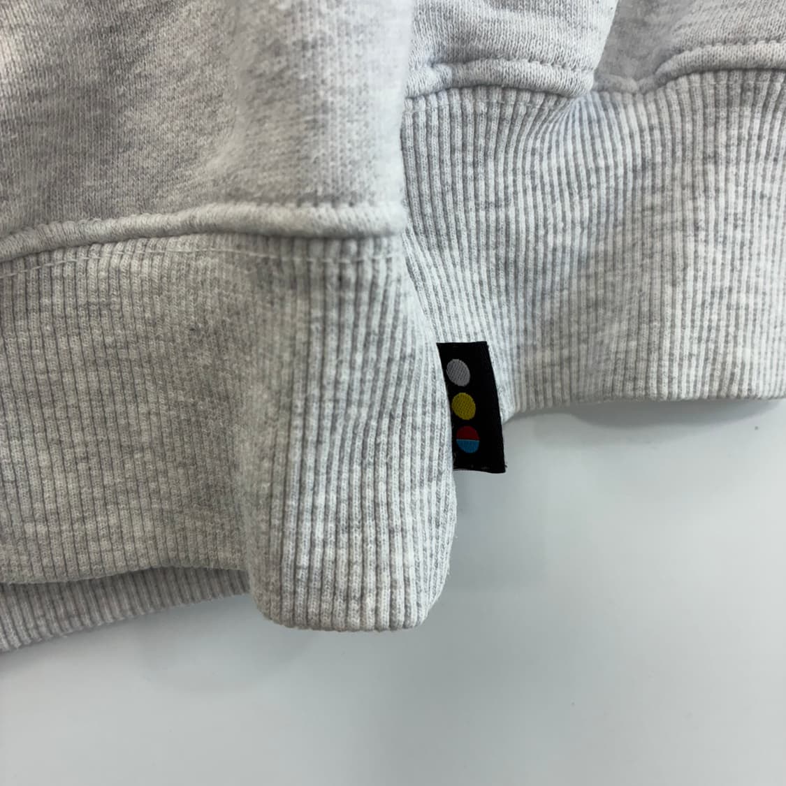 IAB STUDIOS 아이앱 스튜디오 멜란지 그레이 후드티 상품이미지5