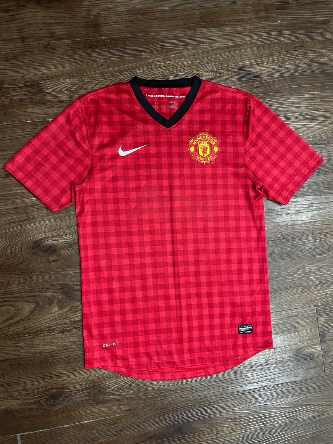 12-13 나이키 맨유 홈 유니폼 레드 상품이미지1