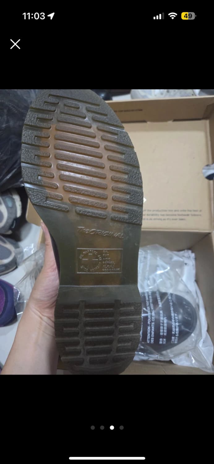 [3] 닥터마틴 1461 브라운 앤티크 템플리 슈즈 상품이미지3