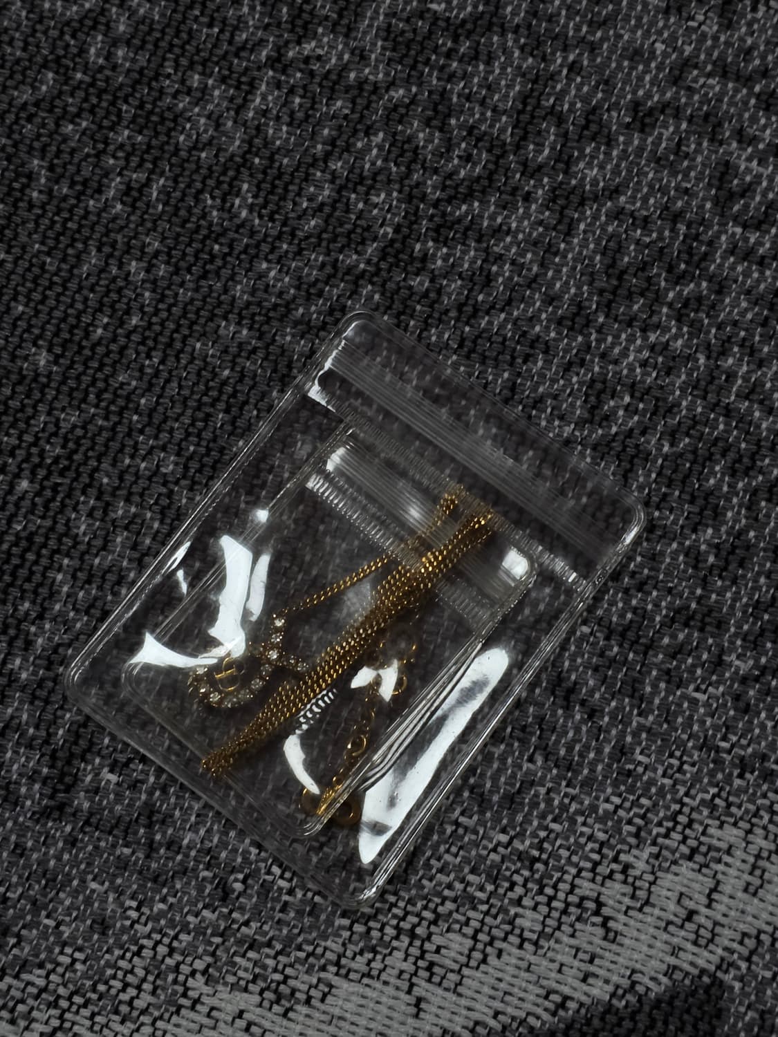 디올 Dior 정품 빈티지 꼬임 큐빅 CD 로고 목걸이 상품이미지7