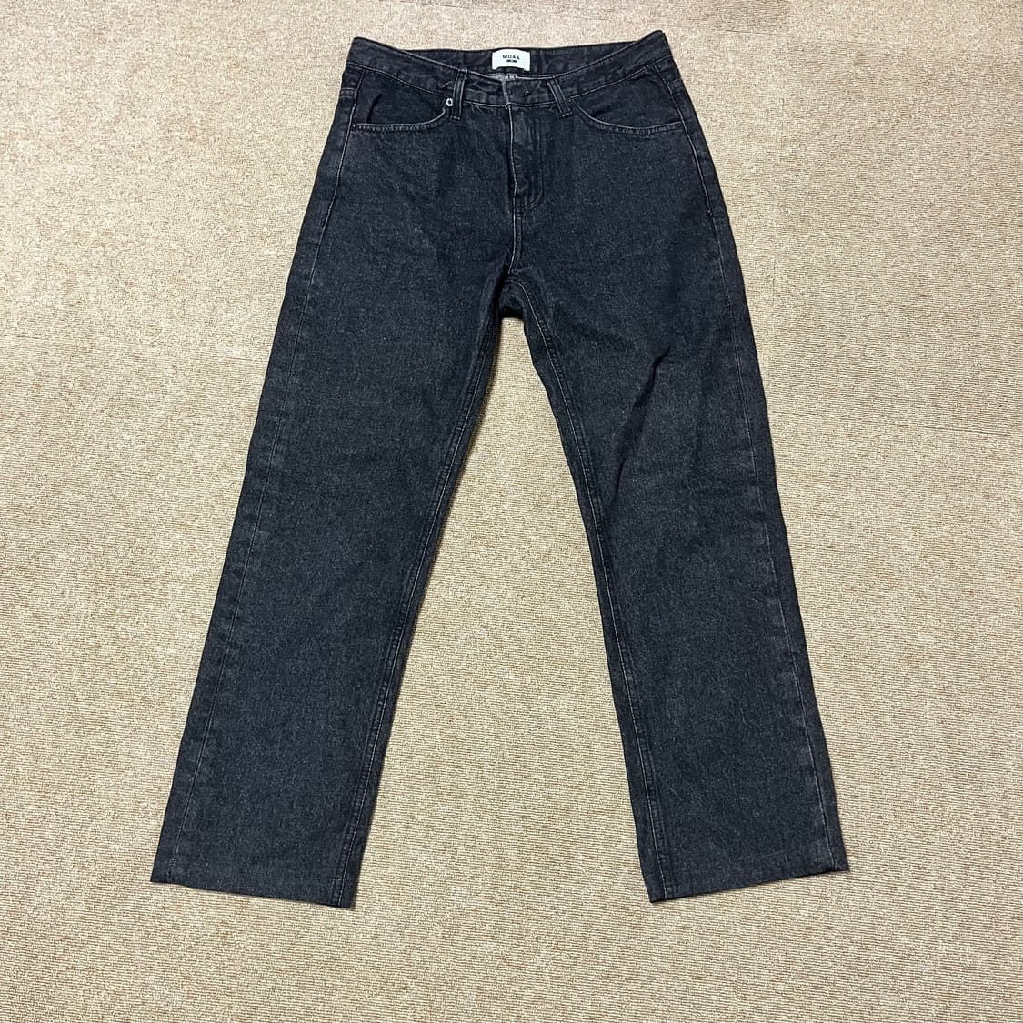 moaa 모아 흑청바지 상품이미지1