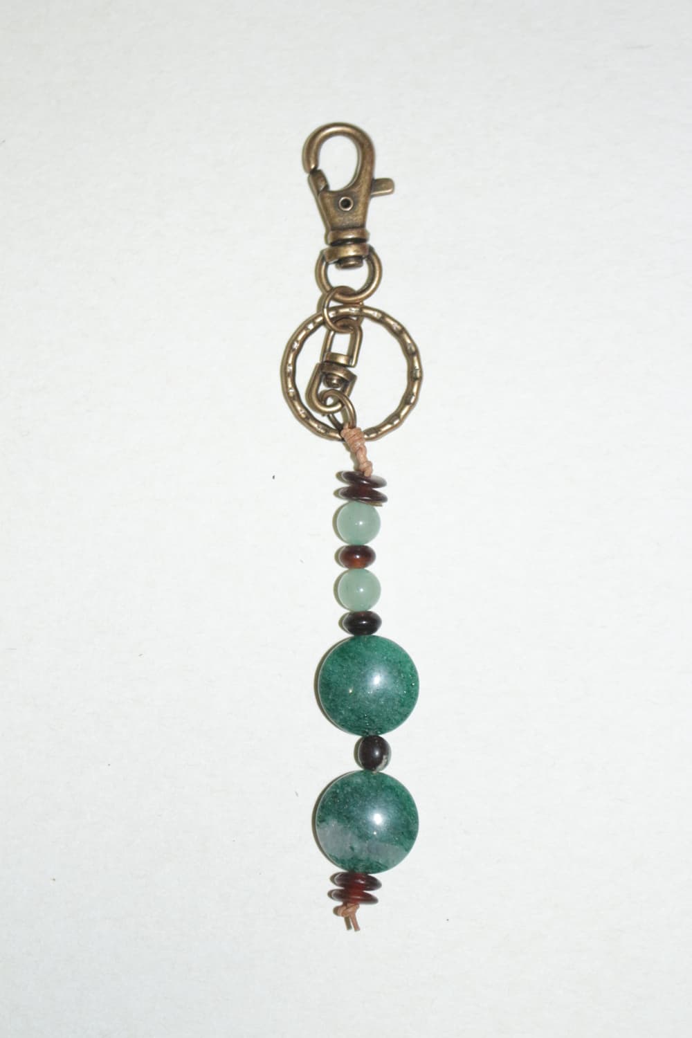 아벤츄린-옥-소뿔 열쇠고리 상품이미지1