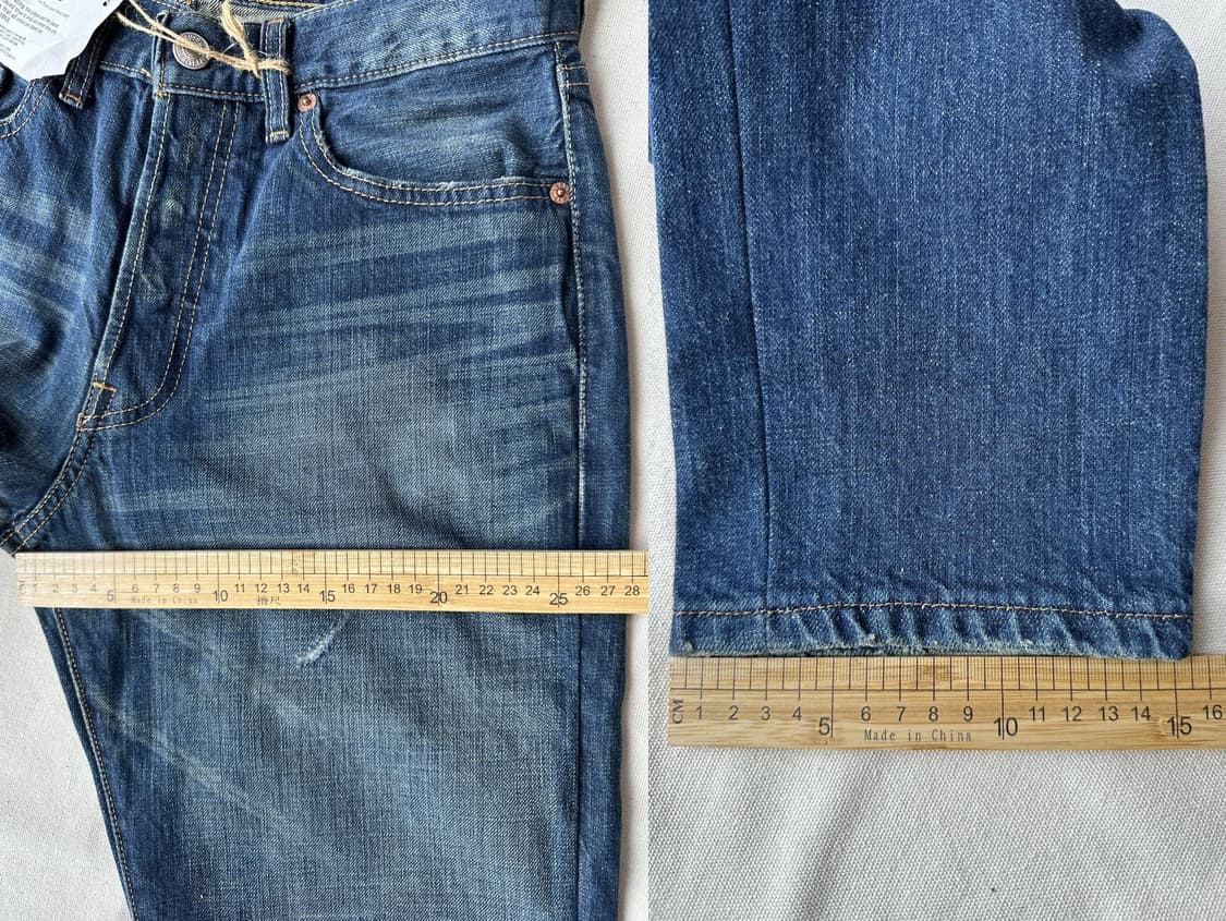 리바이스 501 스테이트루 워싱 데님 팬츠 28(새상품) 상품이미지10