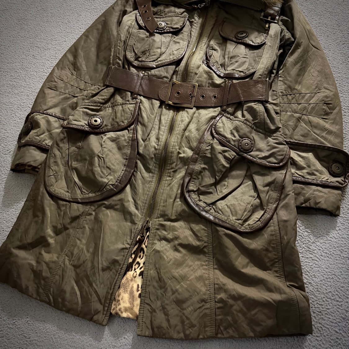 Vintage fur jacekt 상품이미지3