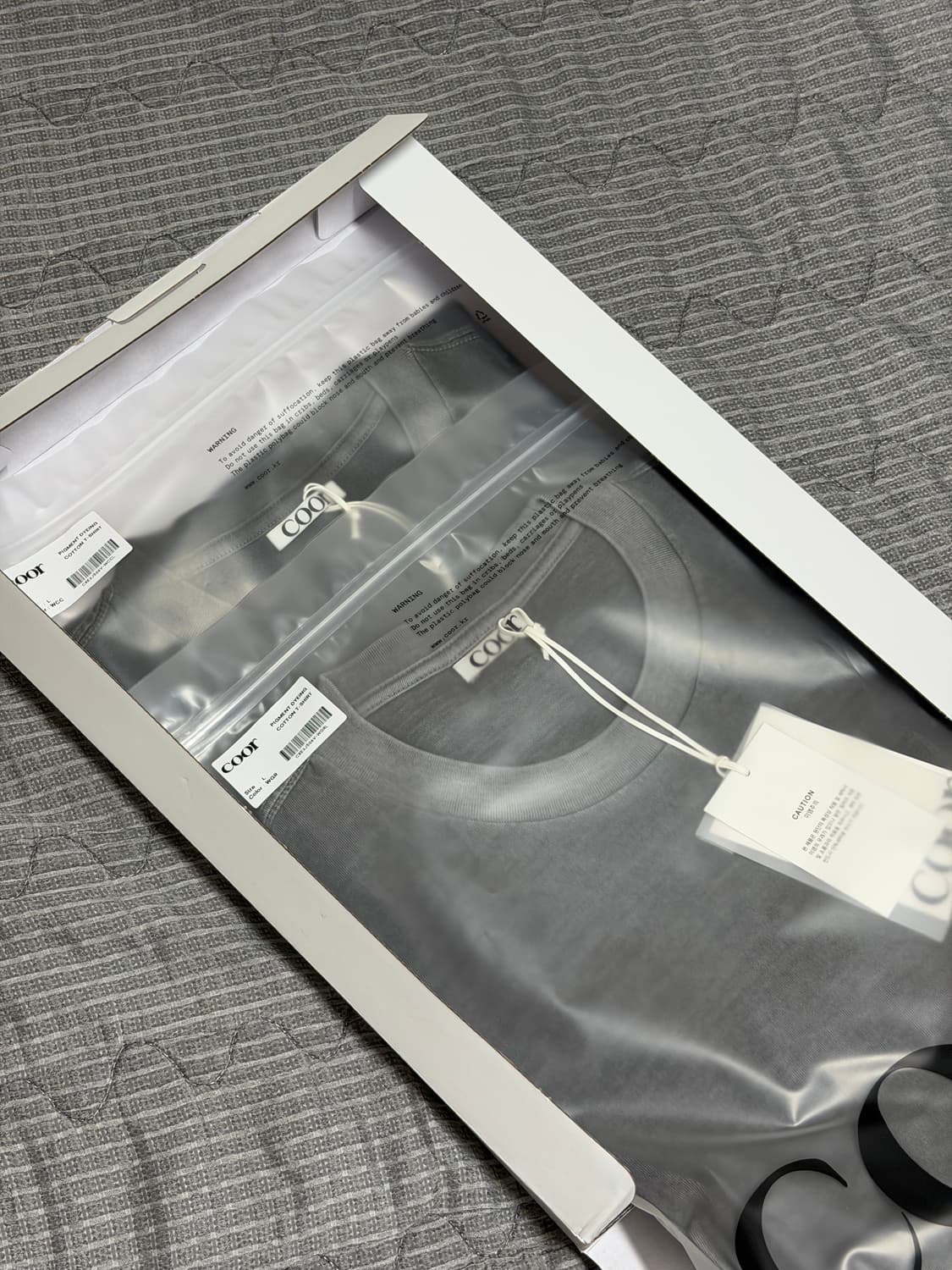 L] 쿠어 피그먼트 다잉 코튼 티셔츠 2PACK 상품이미지9