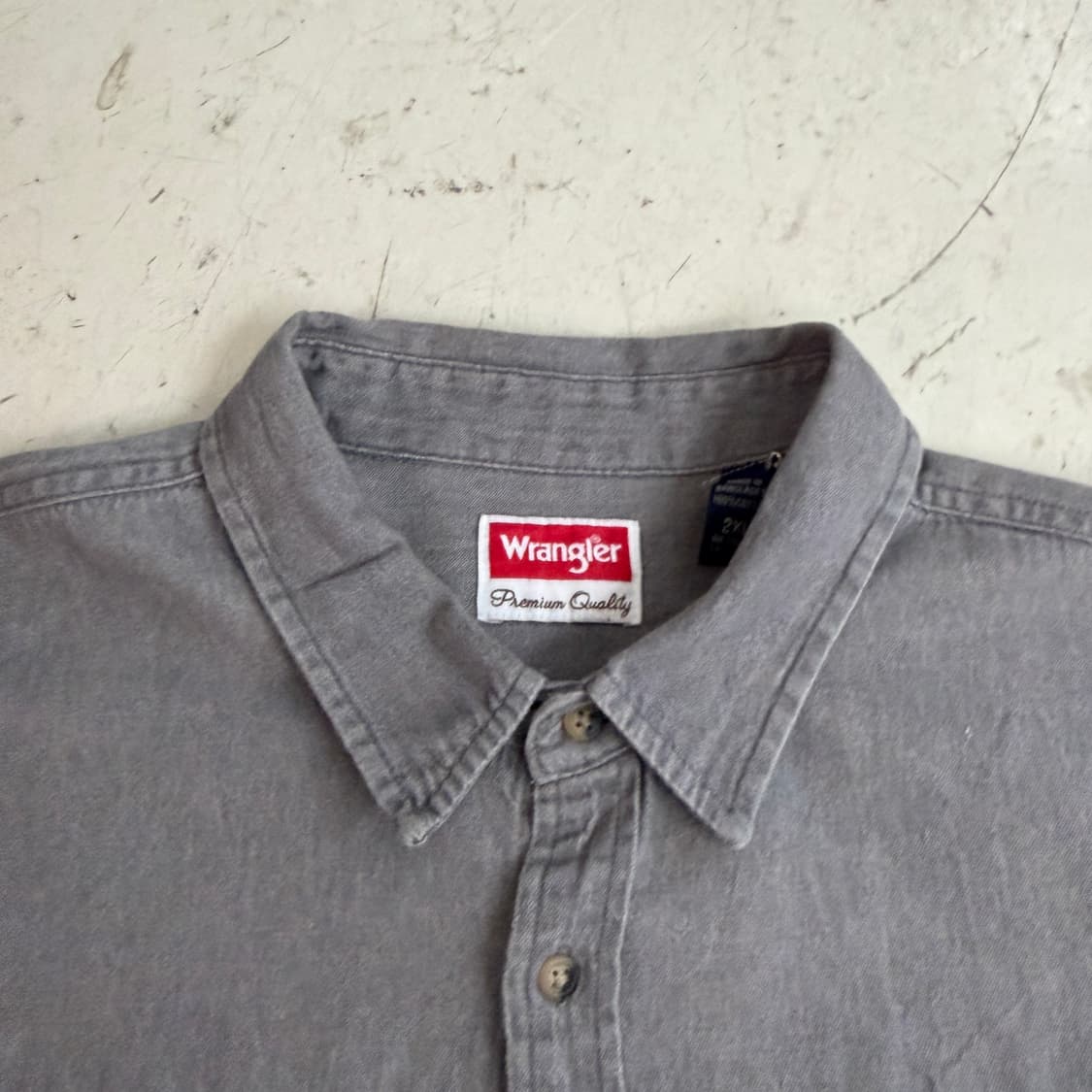 랭글러 빈티지 워크셔츠 2XL 상품이미지5
