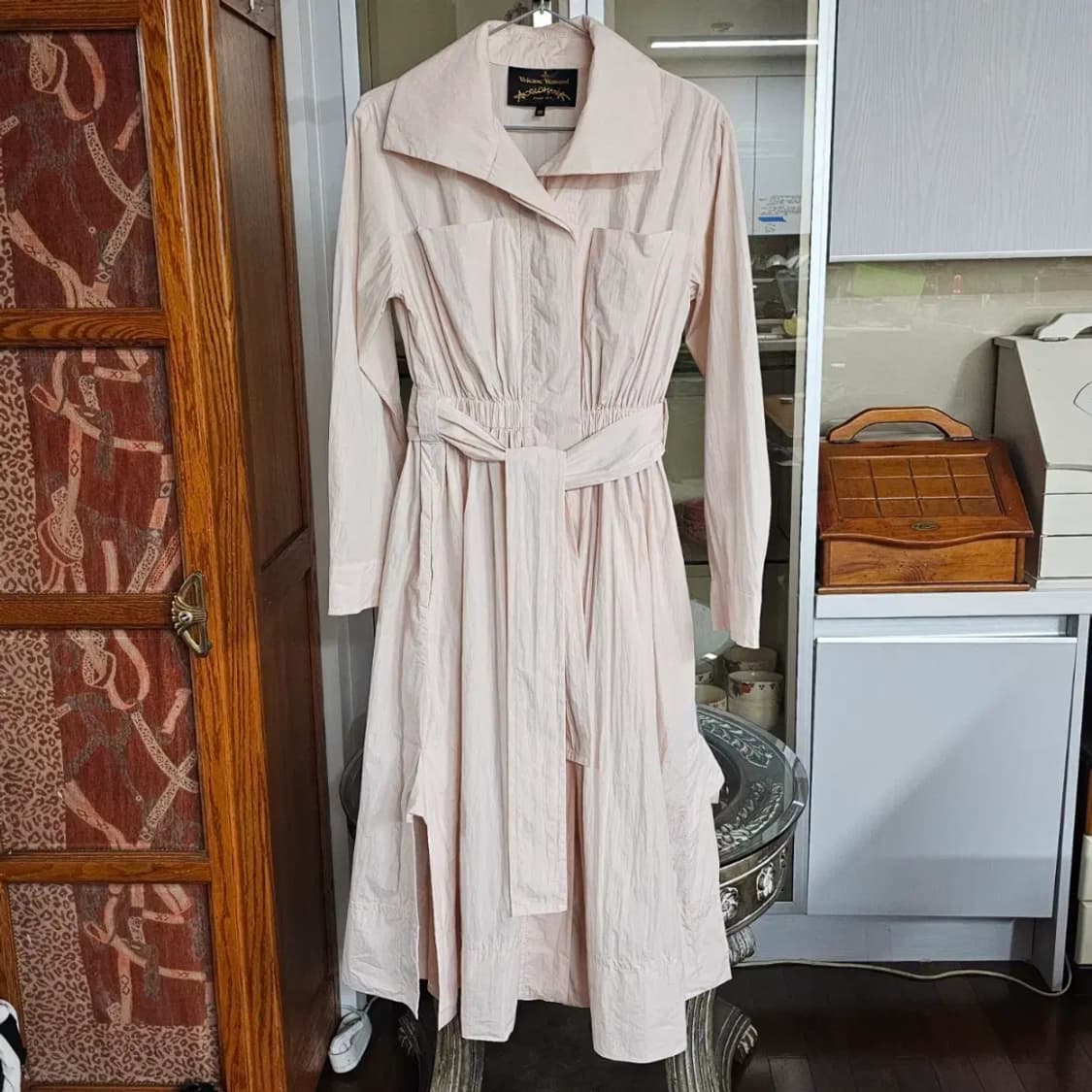 36 (정품)비비안웨스트우드 롱 셔츠 원피스 상품이미지1