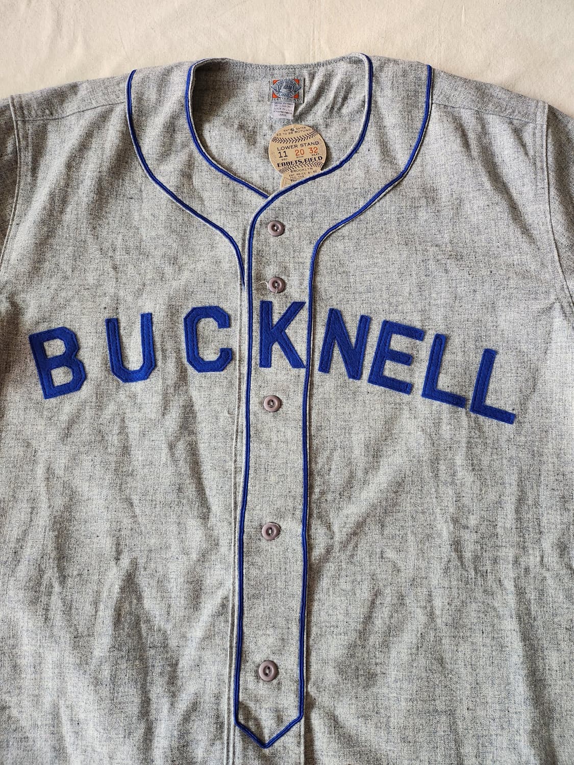 Ebbets field flannels baseball jersey 상품이미지2