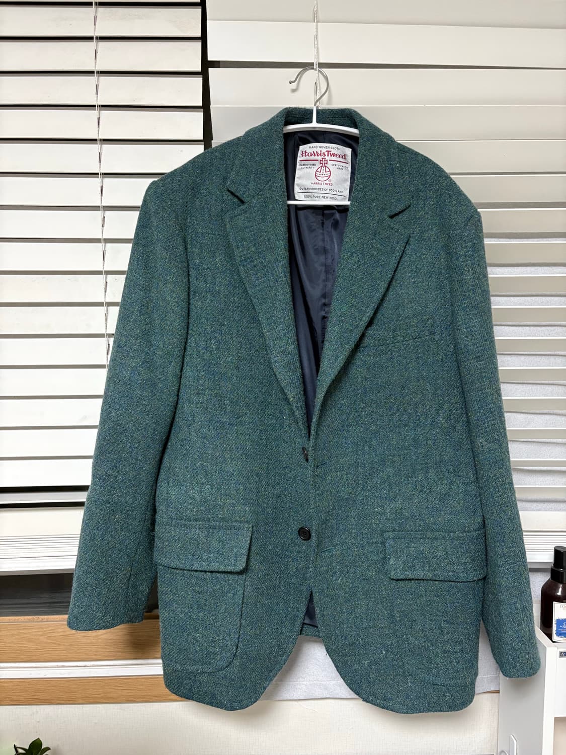 헤리스트위드 자켓 M 1회착 상품이미지1