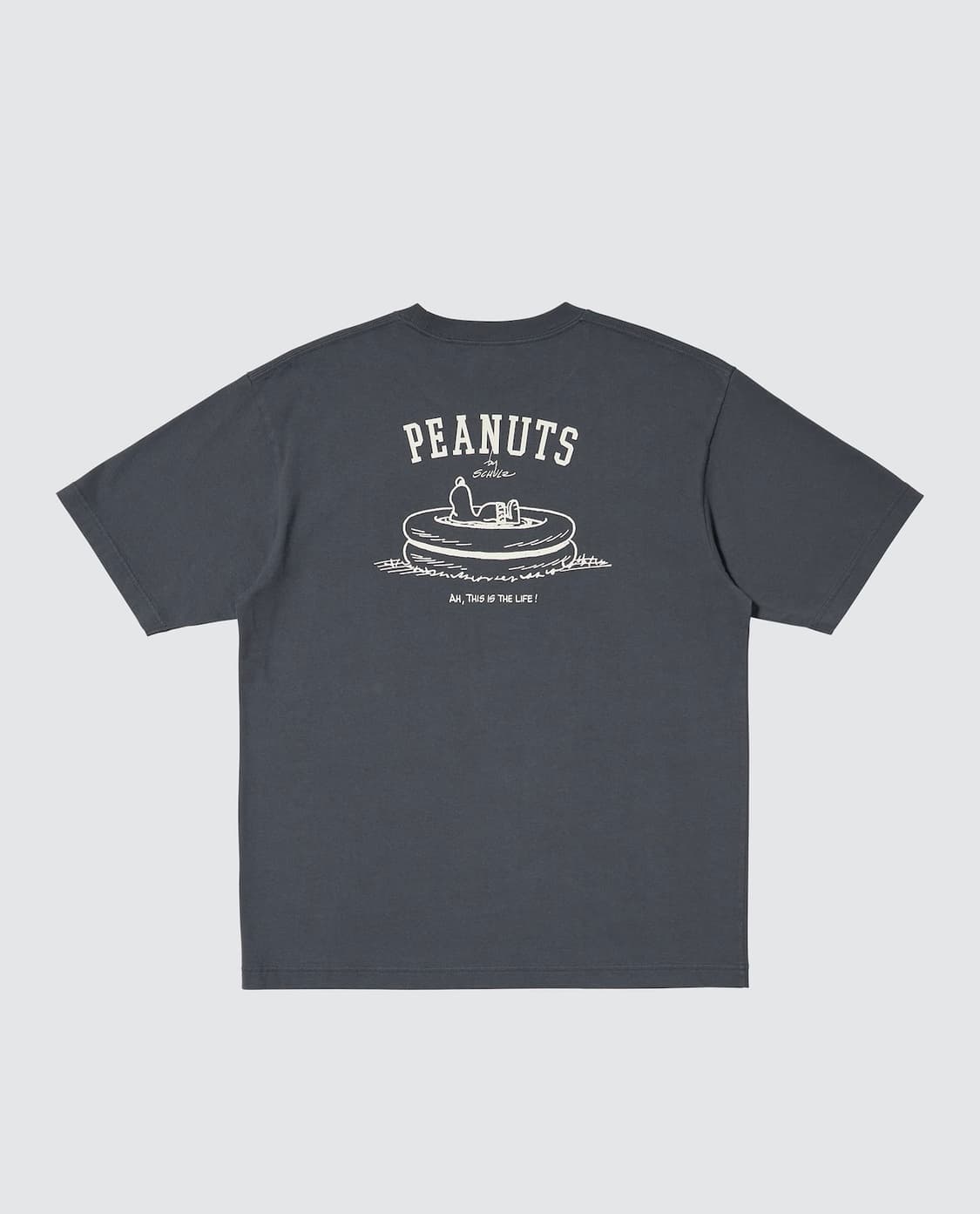 [4XL] 유니클로 PEANUTS UT 그래픽 티셔츠 다크그레이 상품이미지3