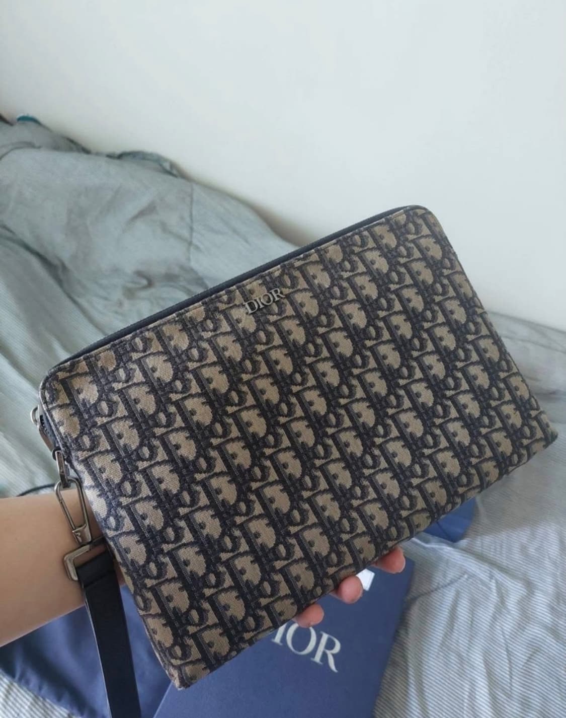 디올 오블리크 자카드 클러치 백 상품이미지1