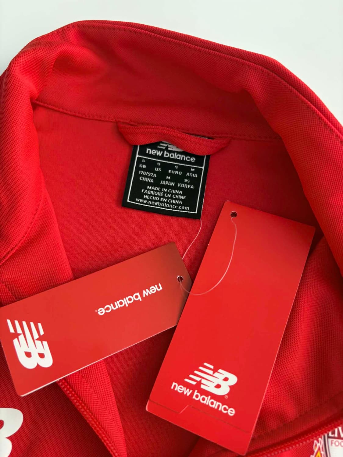 [M] 뉴발란스 리버풀 트레이닝 탑 져지 상품이미지3